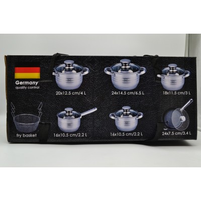 Набор посуды для кухни German Family (13 предметов)