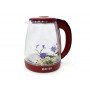 Электрический чайник ВІТЕК стеклянный яркий принт с LED подсветкой