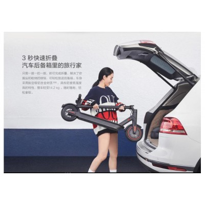 Электросамокат Xiaomi Electric Scooter Pro Black/White 7,6 Аh