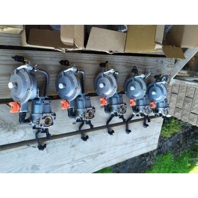 Универсальный газовый комплект карбюратор, редуктор для генераторов 2-3.5 кВт