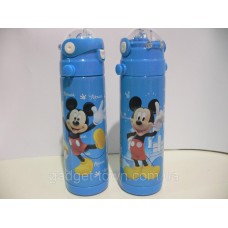 ТЕРМОС МЕТАЛЛИЧЕСКИЙ Микки Маус 500 мл.