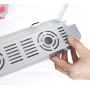 Кулер для воды Lexical напольный компрессорный охлождение/нагрев 550W/90W белый
