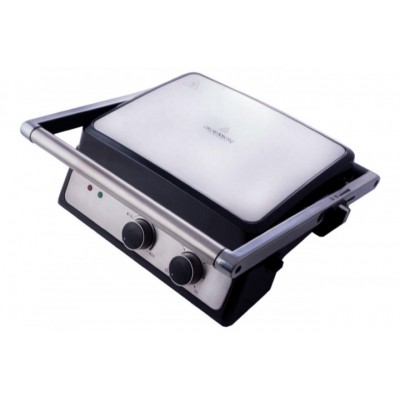 Электрический гриль Crownberg CB-1044 с таймером и съемными пластинами