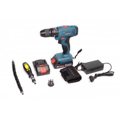 Шуруповерт аккумуляторный Bosch Professional GSR 120Li-24V/5Ah с набором помошника в кейсе