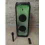 Колонка аккумуляторная Partybox c радиомикрофоном и подсведкой JBL LED Style (250W/USB/BT/FM/TWS)