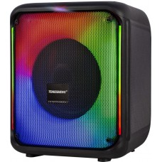Портативна колонка Temeisheng 6828 сабвуфер c радиомикрофонами 50W+LED подсветка
