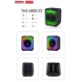 Портативна колонка Temeisheng 6828 сабвуфер c радиомикрофонами 50W+LED подсветка