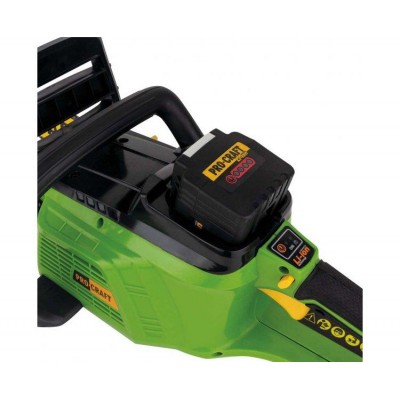 Аккумуляторная пила Procraft PKA40Li (с АКБ и зарядным устройством, бесщеточная) шина 35 см