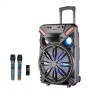 Портативная колонка TMG ORIGINAL UF-1719 с радиомикрофонами 200W (FM/USB/Bluetooth/12V)