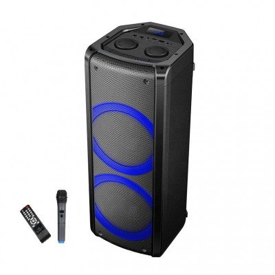 Колонка акумуляторна ProAudio SG-X3 з радіомікрофоном (120W/USB/BT/FM/TWS)