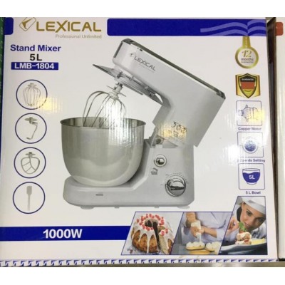 Кухонный комбайн, тестомес Lexical LMB-1804 (3 в 1) 1000 Вт Белый