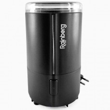 Электрическая кофемолка Rainberg RB-302 роторная 300 Вт Черная