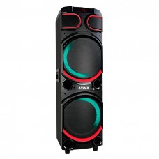 Колонка  с аккумулятором Aiwa T2010 / 2x10"/ 2x110W/ пульт/ микрофон/ BT/ SD+USB+FM/ LED