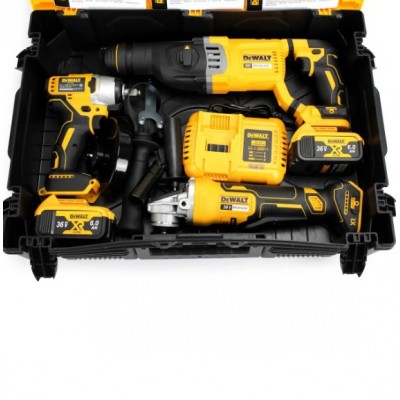 Набор 3в1 АКБ DeWalt 36V (Перфоратор DCH263 + Болгарка DCG413 + Гайковерт DCF922) Набор 3в1 Деволт