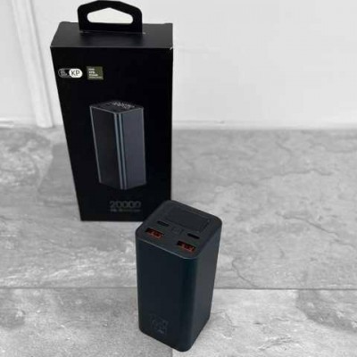 Портативная мобильная батарея для зарядки ноутбука 65W King Power PD65 20000 mAh