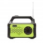 Солнечная станция для зарядки мобильных устройств GD8076, FM-радио, с солнечной батареей и повербанком 10 Ah