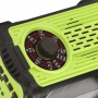 Солнечная станция для зарядки мобильных устройств GD8076, FM-радио, с солнечной батареей и повербанком 10 Ah