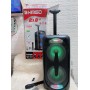 Акустическая аккумуляторная колонка 2x8 дюймов (USB/FM/BT/LED) KIMISO QS-221 BT