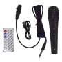 Акустическая аккумуляторная колонка 2x8 дюймов (USB/FM/BT/LED) KIMISO QS-221 BT