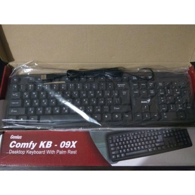 Полноразмерная проводная клавиатура Genius