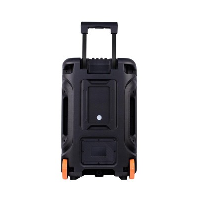 Аккумуляторная колонка Temeisheng TMS-1515 с микрофонами/400W (USB/Bluetooth/Пульт ДУ)