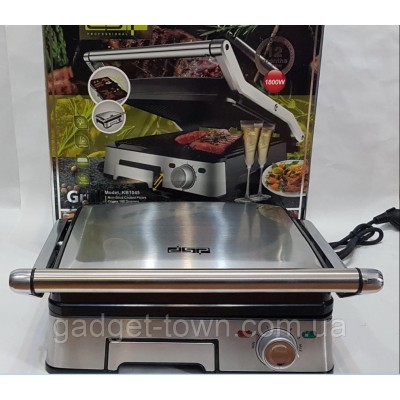 Контактный гриль DSP (1800 Вт) съемные пластины