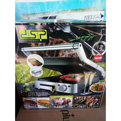 Контактный гриль DSP (1800 Вт) съемные пластины