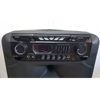 Колонка аккумуляторная с микрофоном ZPX ZX-7766 200W (Bluetooth/USB/FM/TWS) TMG ORIGINAL