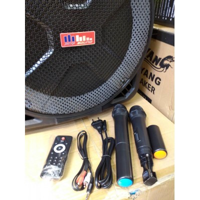 Колонка аккумуляторная с микрофоном ZPX ZX-7766 200W (Bluetooth/USB/FM/TWS) TMG ORIGINAL