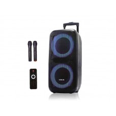 Колонка с аккумулятором ZXX/ 2x12"/ 300W/ 2 радиомикрофона/ TMG ORIGINAL