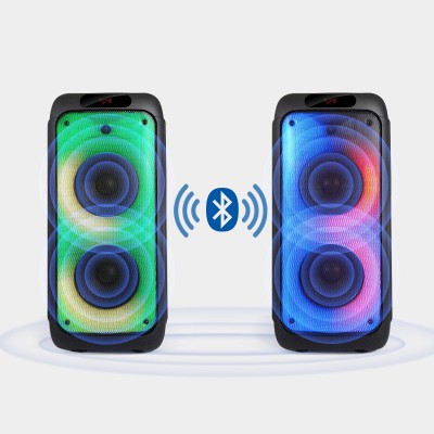 Колонка аккумуляторная ZPX ZX-7785 partybox c радиомикрофоном (200W/USB/BT/FM/TWS)