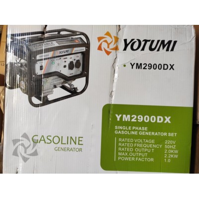 Генератор бензиновий с бесщеточным двигателем YM2900D 2,1 кВт