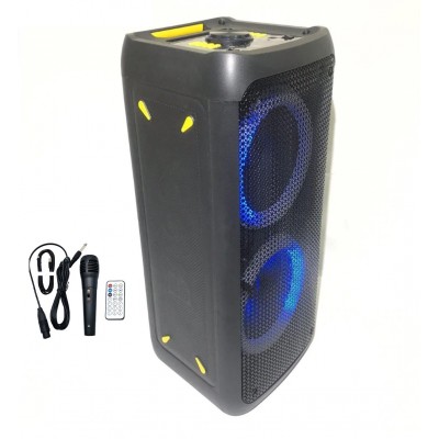 Колонка аккумуляторная DWQ partybox (80W/USB/BT/FM/TWS)