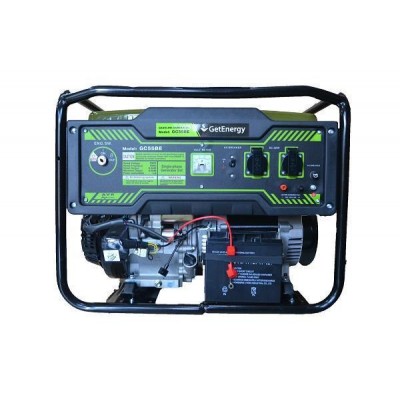 Бензиновый генератор GetEnergy GC55BE, 5,5 кВт, электростартер + масло в подарунок