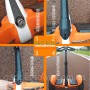 Удлинитель руль универсальный для Xiaomi Ninebot PRO и Mini (серебрянный и черный) в сборе с рулем 2 в 1