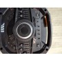 Портативная акустика TS210-05 /250W 2 микрофона LED подсветка (USB/FM/Bluetooth/Пульт ДУ)