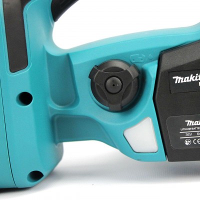 Аккумуляторная цепная пила Makita DUC302Z (36V, 6Ah). АКБ пила с бесключевой натяжкой цепи