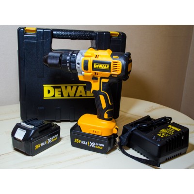 Аккумуляторный Шуруповерт DeWALT DCD996 ударный (36V 5A/h Li-Ion) с железным патроном в кейсе