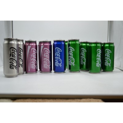 Термокружка непроливайка Coca Cola розовая