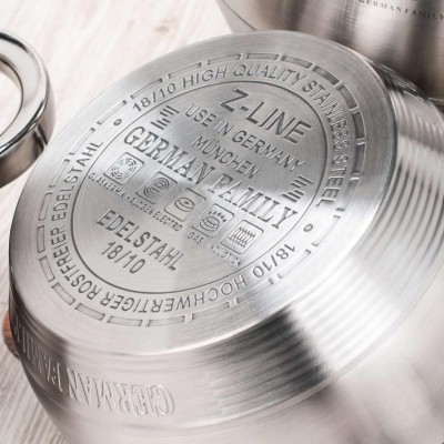 Набор кастрюль для кухни German Family GF-2035 (6 предметов)