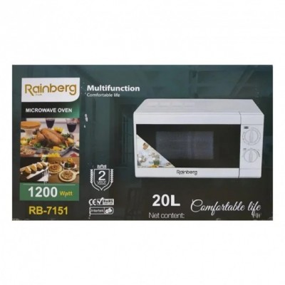 Микроволновка, микроволновая печь Rainberg RB-7151 20 л 1200W