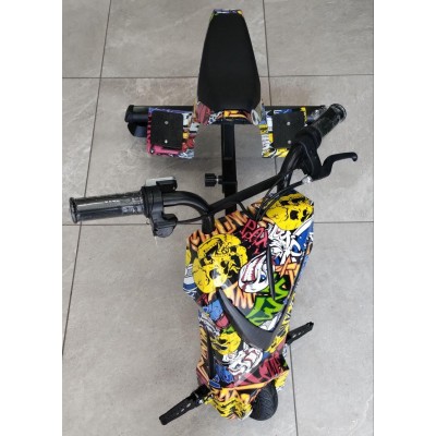 Дрифт-Карт hi-tech Electro 8" Хип Хоп с улучшенным сиденьем 360 ватт