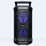 Портативная колонка с микрофонами SL208-22 160W (USB/Bluetooth/Аккумулятор/260W) Супер звук!