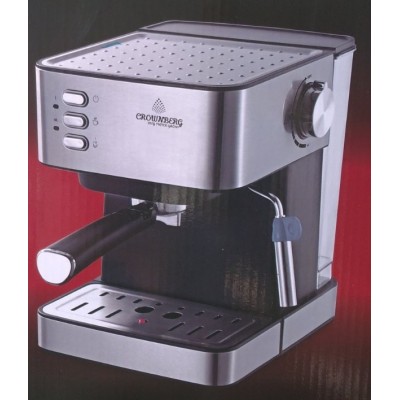 Кофемашина, кофеварка Сrownberg CB-1565 1000W с капучинатором