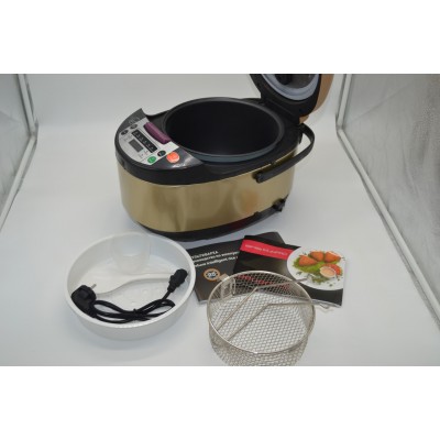 Многофункциональная мультиварка пароварка, фритюрница, рисоварка ZP-International 1800 Вт