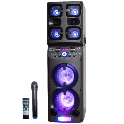 Портативна колонка із мікрофоном Ailiang (USB/Bluetooth/Акумулятор/260W) Супер звук!