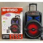 Акустическая аккумуляторная колонка 12 дюймов (USB/FM/BT/LED) KIMISO QS-1293 BT
