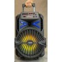 Акустическая аккумуляторная колонка 12 дюймов (USB/FM/BT/LED) KIMISO QS-1293 BT