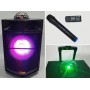 Автономная акустическая система с микрофоном WilliCo ZS-60, с диско-шаром 300W (USB/FM/Bluetooth)