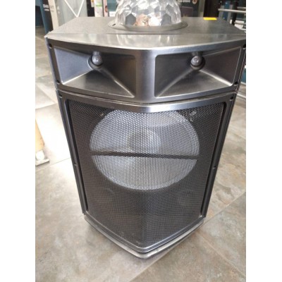 Автономная акустическая система с микрофоном WilliCo ZS-60, с диско-шаром 300W (USB/FM/Bluetooth)